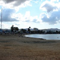 Der Strand von San Antonio.