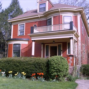 Front of the house in Boston