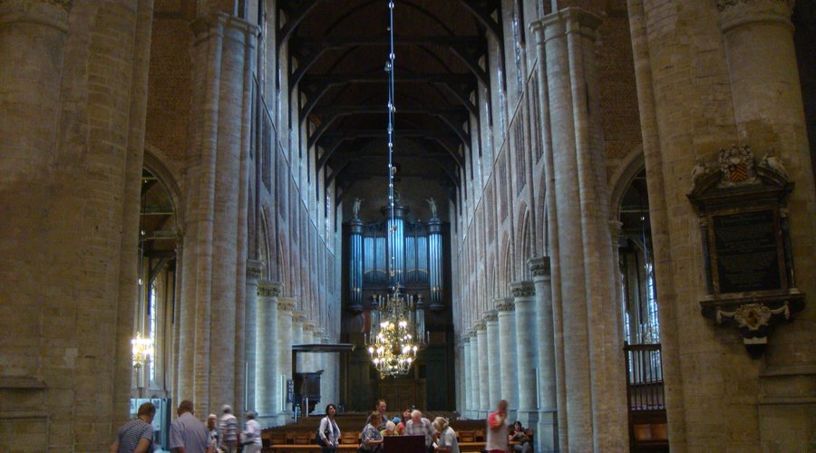 Interior of the church