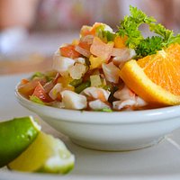 Fresh conch salad