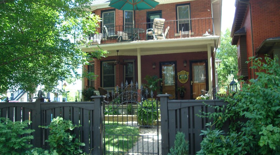 Our home block from waterfront