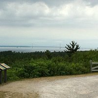 View from Fort Holmes atop Mackinac Island