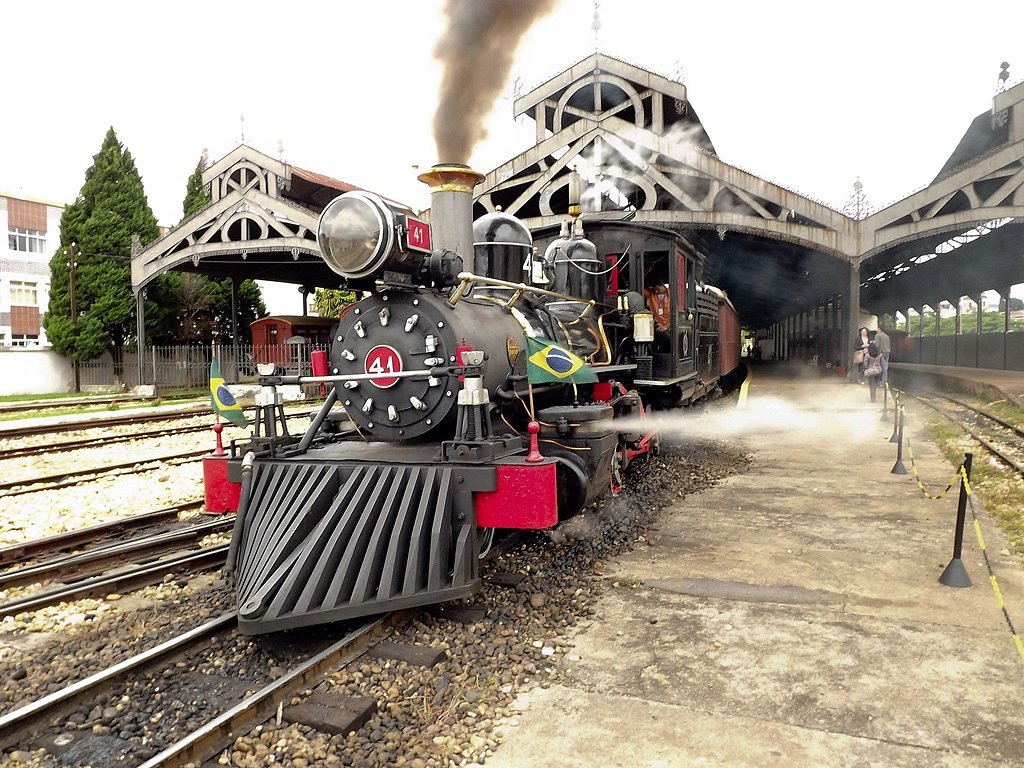 Tools used to fix old steam train hanging on nails Gramado Brasil Maria  Fumaça Stock Photo - Alamy