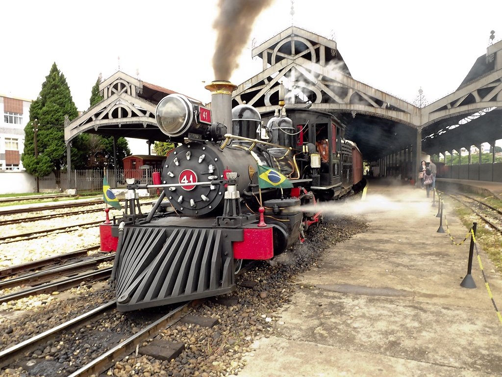 Historic Steam Train in the Town of Sao Joao Del Rei in the State of Minas  Gerais in Brazil Editorial Stock Photo - Image of traditional, minas:  189948673