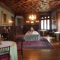 Our Tour included tea and treats here in the dining room