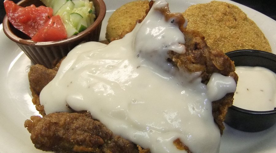 Chicken-Fried Steak with Cream Gravy