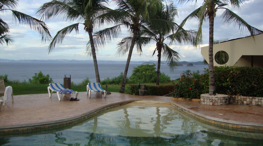 The view from the resort