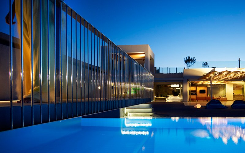 Pool by night