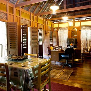 Main Living Area inside Adrian's Bungalow