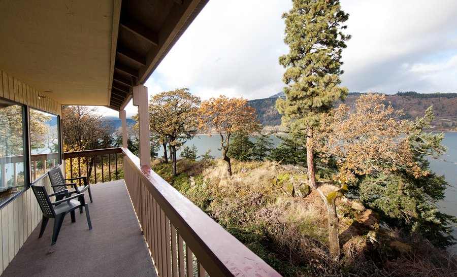 View from a balcony