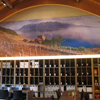 The wine tasting room
