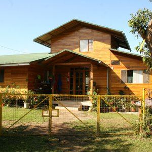 The main house