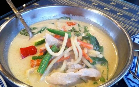 Green Chicken Curry