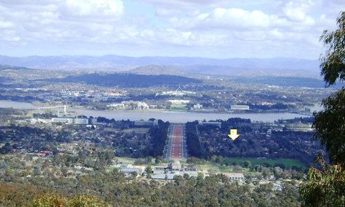 View from Mt. Ainslie