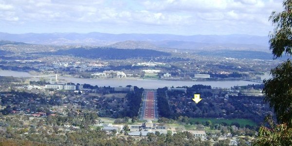 View from Mt. Ainslie
