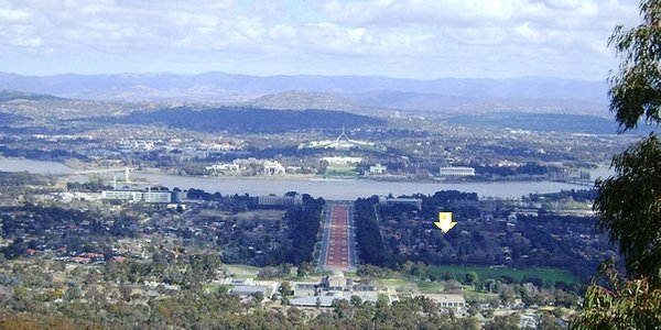 View from Mt. Ainslie