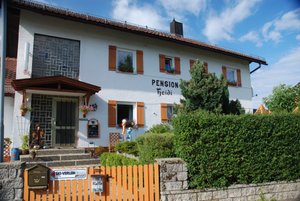 Pension Heidi in Zwiesel, image may contain: Hotel, Villa, Resort, Neighborhood