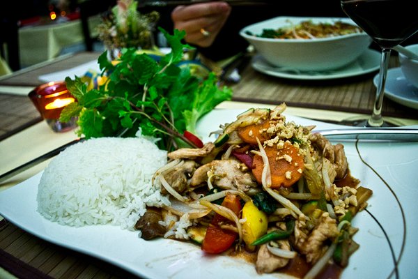 One of the main meals