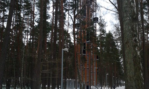the observation tower