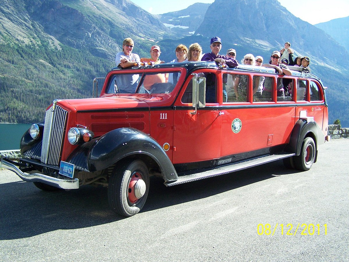 red bus tours glacier park