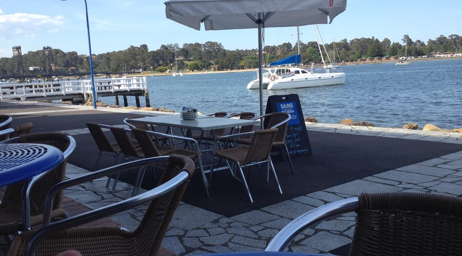 outside seating