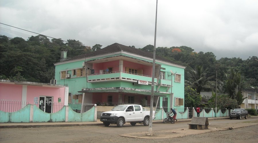 the hotel