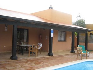 Outside area villa 7