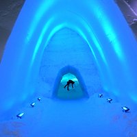Entrance to Ice Hotel