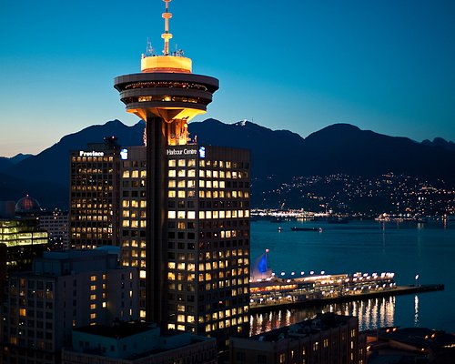 View of the Vancouver Lookout at Harbour Centre