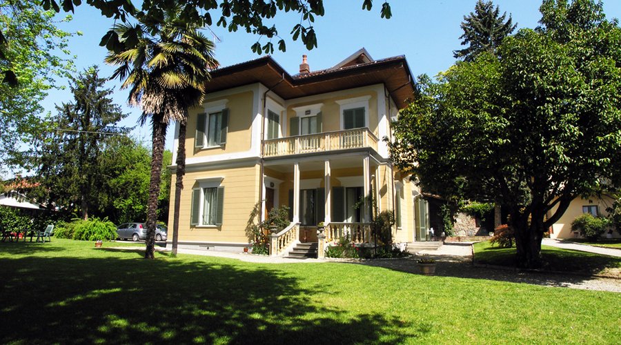 Il giardino e la villa