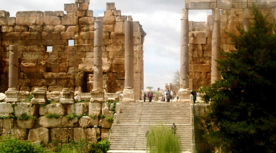 Entrance to Baalbeck