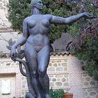Museo Victorio Macho, jardines, Toledo.