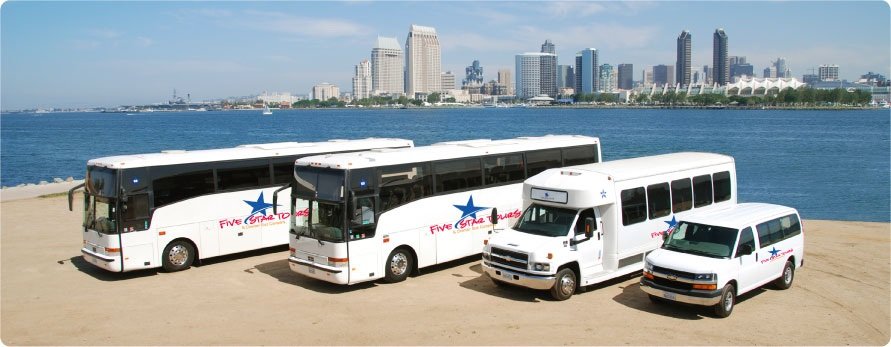 Amusement Park Bus Charter - Baron Tours - Charter Bus