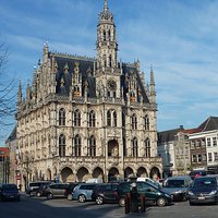 Town Hall of Oudenaarde at the Market