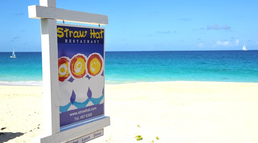 Straw Hat Restaurant ~ Meads Bay ~ Anguilla BWI