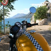 route E65 by the Adriatic w/ Thruxton- Croatia