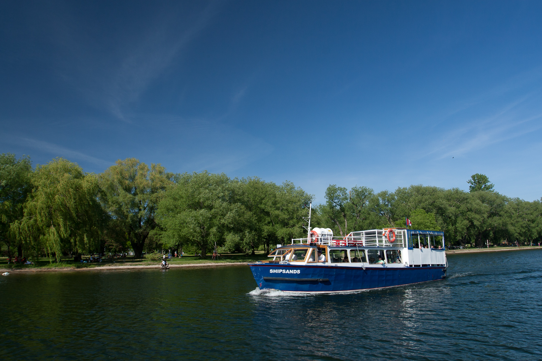 toronto harbour and islands sightseeing