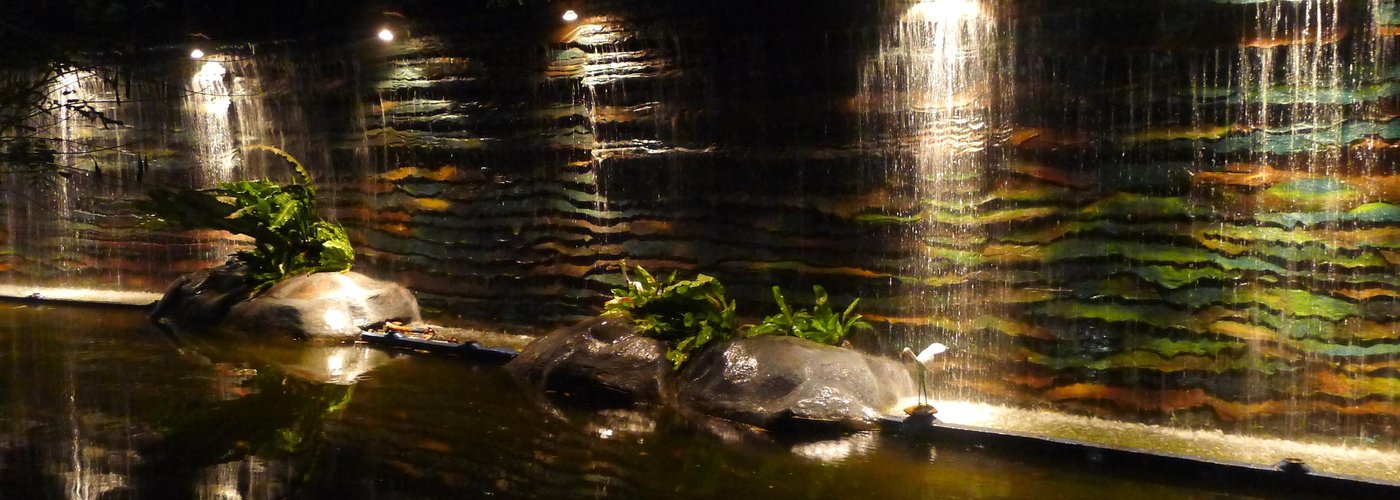 Waterfalls at the park