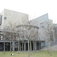 Outside the museum