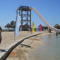 Slide at Cucumber Beach