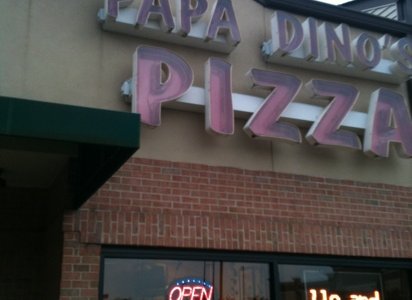 papa dinos pizza