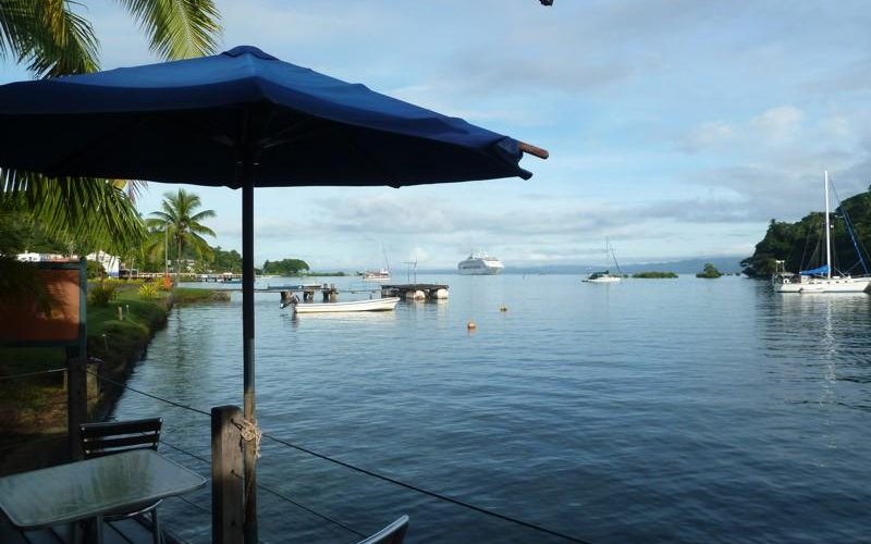 View from the Captain's Cafe