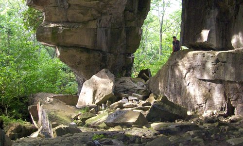 The Largest cave at Greig`s Caves