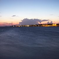 Sunset at White Street Pier