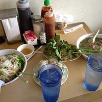 Pho noodles