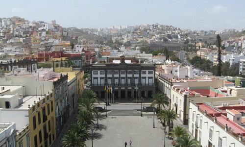 View from the top of the cathedral tower