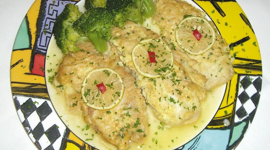 Snapper Francaise at Frank's Grill in Marathon