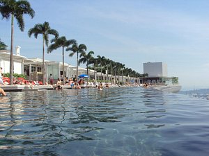 View from the pool