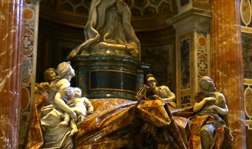 Bernini's - Monument to Alexander VII(3)