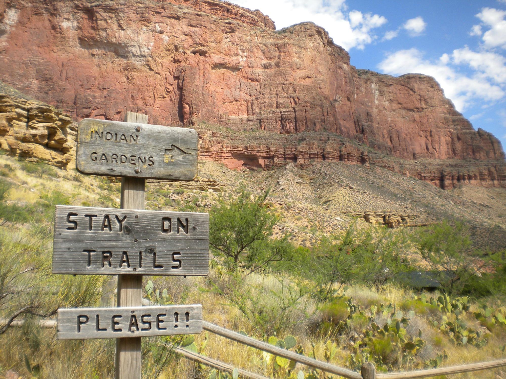 Grand canyon hotsell indian garden campground